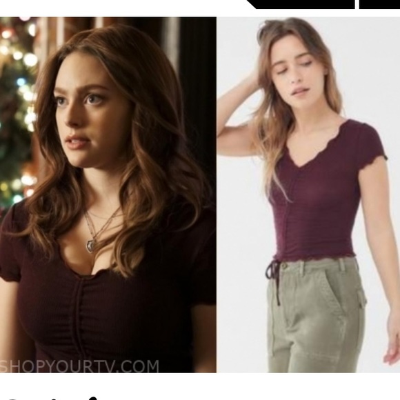 Urban Outfitters Tops - Hope Mikaelson’s Out from Under Cinched Tee